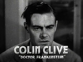 Colin Clive English actor