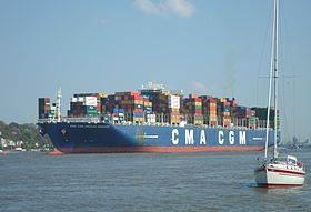 Illustrasjonsbilde av artikkelen CMA CGM Amerigo Vespucci