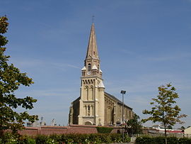 De kerk van Coulogne