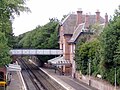 Cressington railway station in Liverpool on Merseyrail system