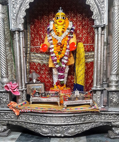 File:Dhameswar Mahaprabhu in Dhameswar Mahaprabhu temple.jpg