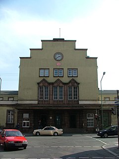 Offenbach (Main) Hauptbahnhof railway station in Offenbach am Main, Germany