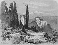 Die Gartenlaube (1885) b 493_2.jpg Blick von den Trümmern der Altenburg auf das Schlößchen Wart