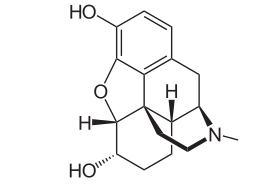 Dihydromorphine 2D structure.svg