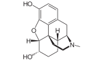 Chemische Struktur von Dihydromorphin 2D-Struktur.