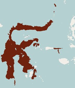 Répartition de l'Acerodon celebensis.tif