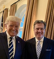 Turner with President Donald Trump in 2020 Donald Trump and Mike Turner.jpg