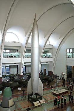 Eine Dongfeng 1 im Militärmuseum Peking