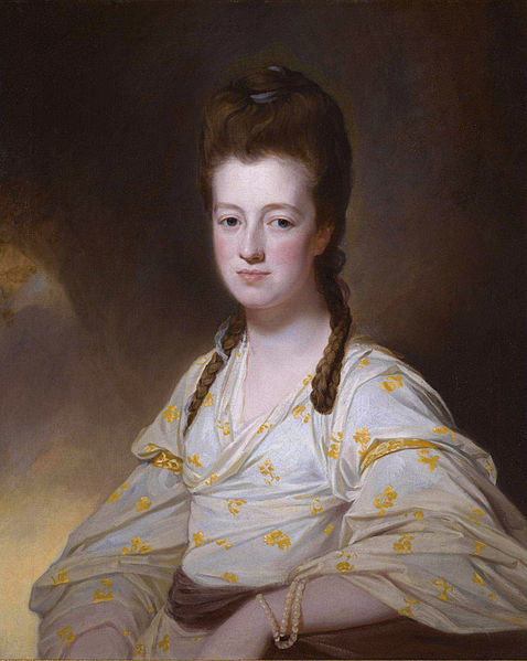 Lady Dorothy Cavendish, wife of William Cavendish Bentinck. (George Romney) c.1772
