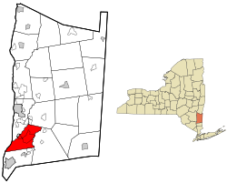 Location of the Town of Wappinger, New York