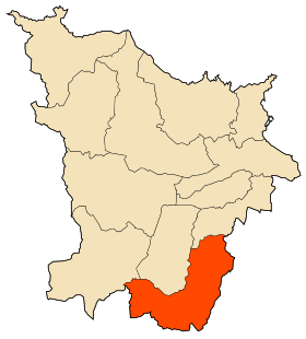 Localización de Aïn Berda