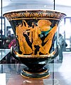 Early classical calyx-krater ARV extra - Boreas and Oreithyia - kitharode and judge 01