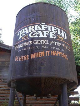 Parkfield: Ort i Kalifornien, USA