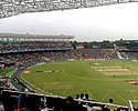 Eden Gardens is a cricket ground in Kolkata. It is the home of the Bengal cricket team and the Indian Premier League's Kolkata Knight Riders, as well as being a venue for Test, One Day International and Twenty20 International matches.[8] The largest cricket stadium in India and second-largest in the world by seating capacity, it is widely acknowledged to be the most iconic cricket stadium in India. Eden Gardens has been called "cricket's answer to the Colosseum".[9]