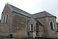 L'église paroissiale Saint-Martin : le chevet.