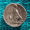 Egypt - king Ptolemaios I - 305-283 BC - silver tetradrachm - head of Ptolemaios I - eagle on thunderbolt - Erlangen FAU AS 02