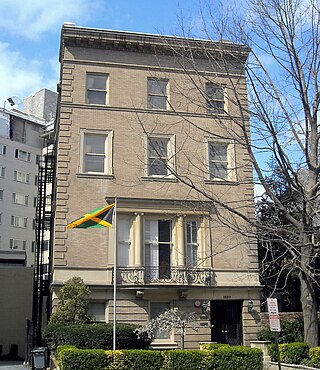 <span class="mw-page-title-main">Embassy of Jamaica, Washington, D.C.</span> Diplomatic mission of Jamaica to the United States