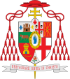 Vicente bouclier Casanova y Marzol comme cardenal arzobispo de Granada.svg