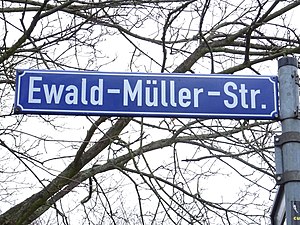 Schriftsteller Ewald Müller: Leben, Nachwirkung, Werke (Auswahl)