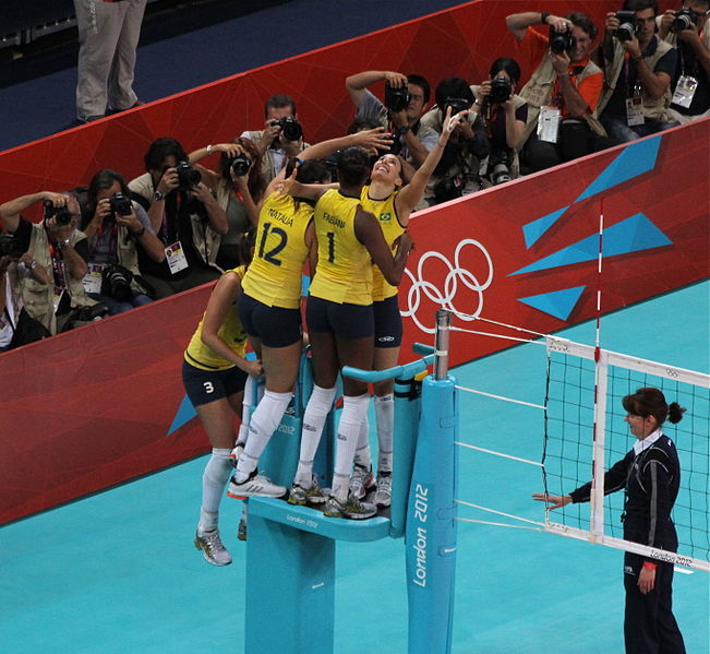 File:Exuberant Brazil jump for joy to win Olympic volleyball gold (7774932588).jpg