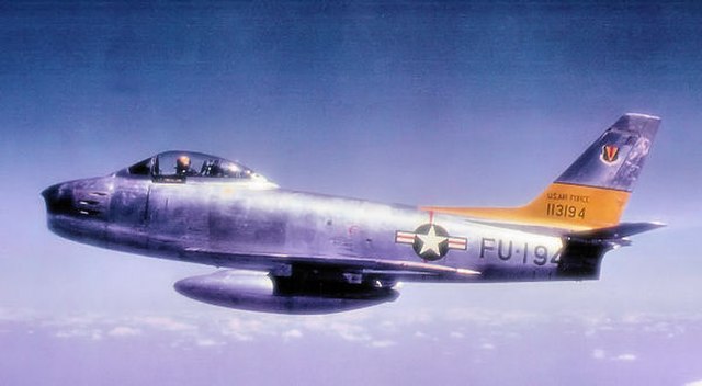 F-86Fs of the 527th Fighter-Bomber Squadron – 86th FBW – Landstuhl AB, West Germany