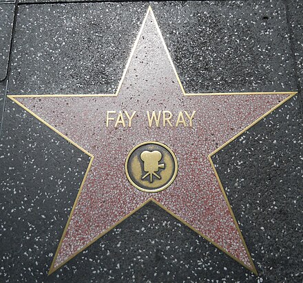 Star on Hollywood Walk of Fame at 6349 Hollywood Blvd.