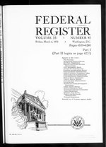 Миниатюра для Файл:Federal Register 1970-03-06- Vol 35 Iss 45 (IA sim federal-register-find 1970-03-06 35 45).pdf