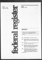Miniatuur voor Bestand:Federal Register 1981-03-06- Vol 46 Iss 44 (IA sim federal-register-find 1981-03-06 46 44).pdf