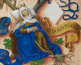 Felícia de Roucy, Rainha de Aragão -The Portuguese Genealogy (Genealogia dos Reis de Portugal).png