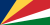 Die Nationalflagge der Seychellen