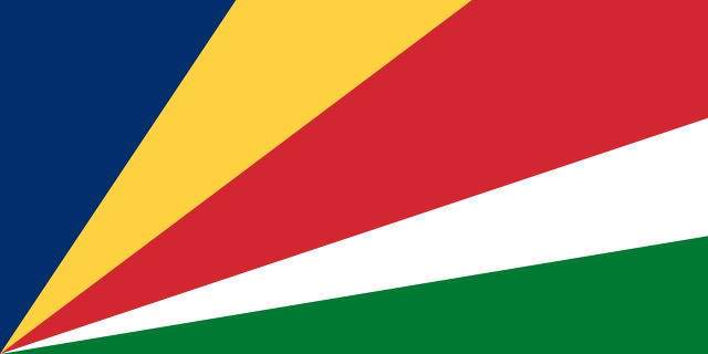 Description de l'image Flag of Seychelles.svg.