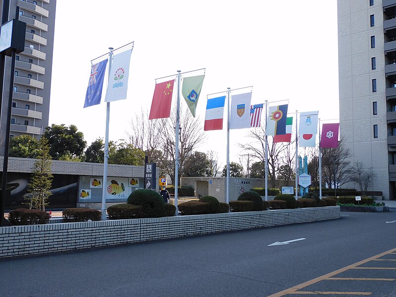 File:Flags of Sister Cities, Utsunomiya.jpg