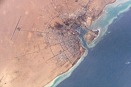 NASA photograph of Yanbu' al Bahr