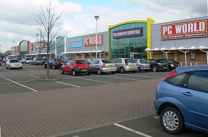 How to get to Fosse Shopping Park with public transport- About the place