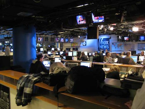 FNC's newsroom, November 15, 2007