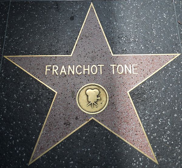Hollywood Walk of Fame star at 6558 Hollywood Blvd.