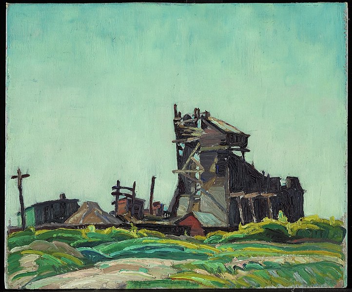 File:Franklin Carmichael - Untitled (Industrial Building).jpg