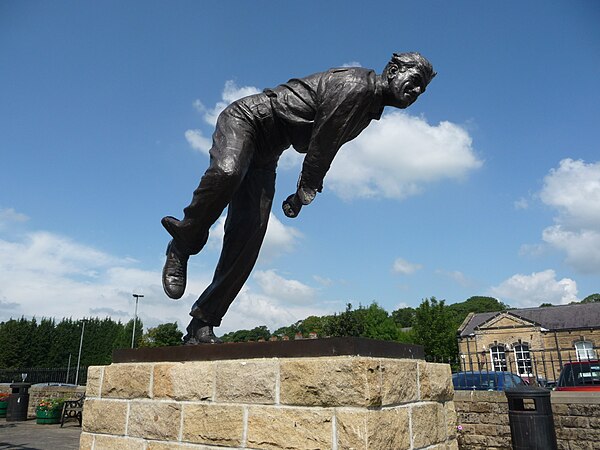 Statue in Skipton