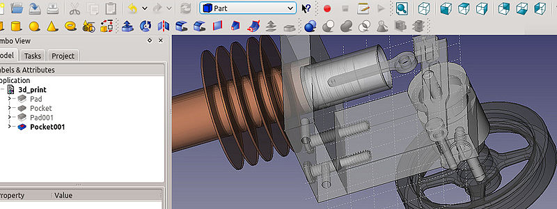 File:Freecad screenshot -- Engine by bejant.jpg