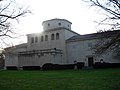 The back of the Frick Fine Arts Building