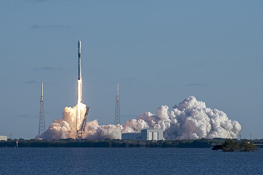 GPS-III SV01 is launched on a Falcon 9.