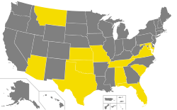 States that controlled by the Ancapmerica