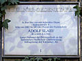 Adolf Slaby, Straße des 17. Juni 144, Berlin-Charlottenburg, Deutschland