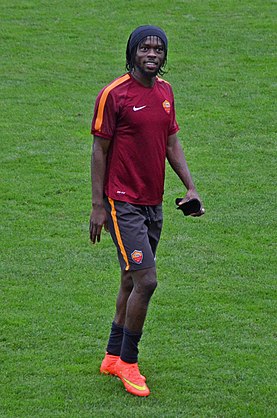 Gervinho with Roma in 2014 Gervinho - AS Roma - Ritiro 2014 (Bad Waltersdorf) - Edited.jpg