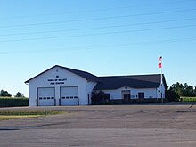 Town fire station along Wisconsin Highway 32 GillettWisconsinTownFireStation.jpg