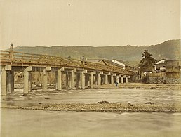 Gojō-kadun silta vuonna 1865