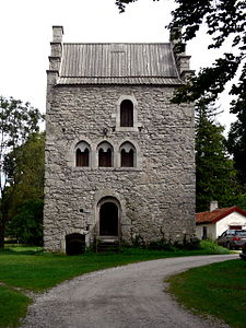 Medieval era stone house