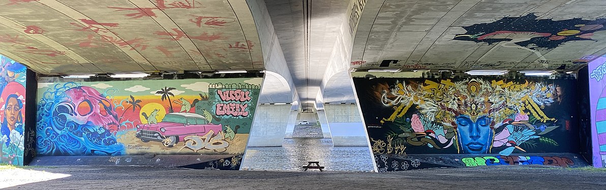 Graffiti under the Bridge