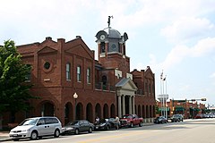 Grapevine City Hall on Main Street
