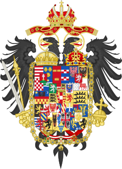 Leopold II av Det tysk-romerske rikes våpenskjold